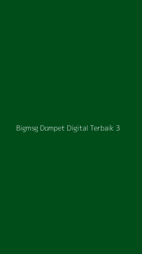 Tampilan Antarmuka Aplikasi Bigmsg Dompet Digital Terbaik - 3