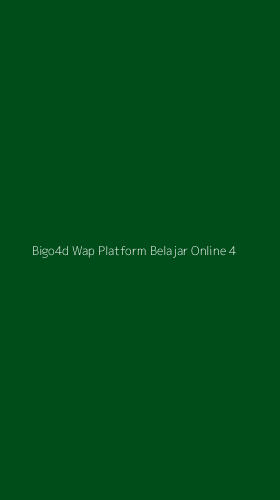 Tampilan Antarmuka Aplikasi Bigo4d Wap Platform Belajar Online - 4
