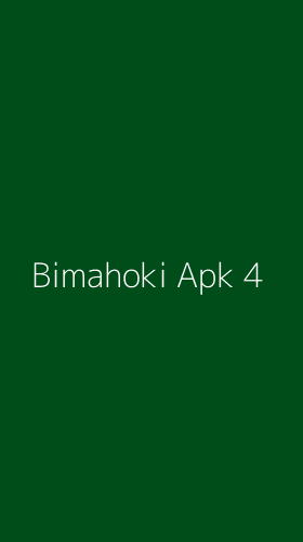 Tampilan Antarmuka Aplikasi Bimahoki Apk - 4
