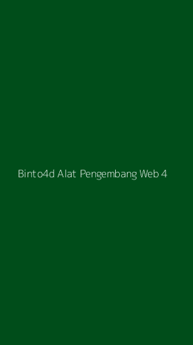 Tampilan Antarmuka Aplikasi Binto4d Alat Pengembang Web - 4