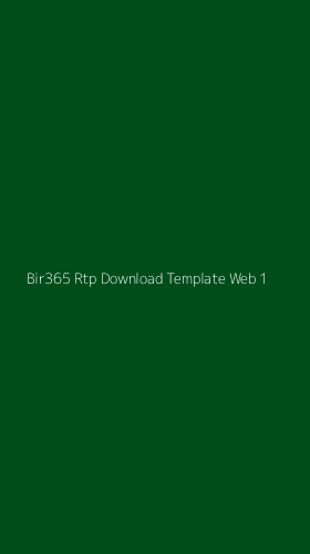 Tampilan Antarmuka Aplikasi Bir365 Rtp Download Template Web - 1