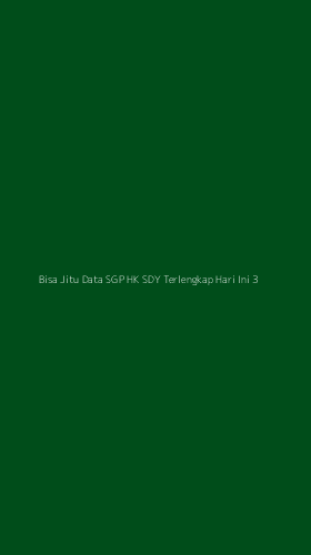 Tampilan Antarmuka Aplikasi Bisa Jitu Data Sgp Hk Sdy Terlengkap Hari Ini - 3