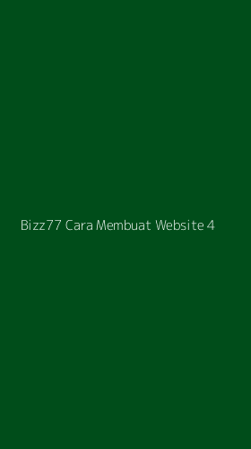 Tampilan Antarmuka Aplikasi Bizz77 Cara Membuat Website - 4