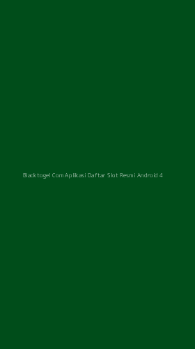 Tampilan Antarmuka Aplikasi Blacktogel Com Aplikasi Daftar Slot Resmi Android - 4