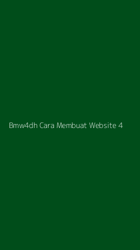 Tampilan Antarmuka Aplikasi Bmw4dh Cara Membuat Website - 4