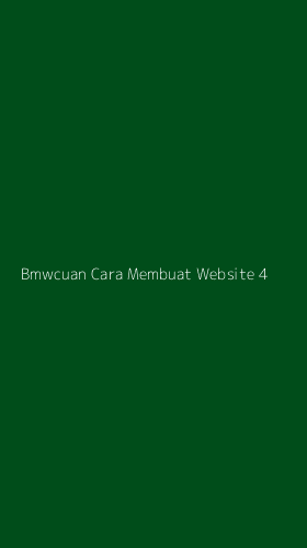 Tampilan Antarmuka Aplikasi Bmwcuan Cara Membuat Website - 4