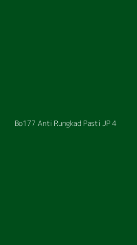 Tampilan Antarmuka Aplikasi Bo177 Anti Rungkad Pasti Jp - 4