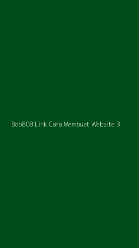 Tampilan Antarmuka Aplikasi Bob808 Link Cara Membuat Website - 3