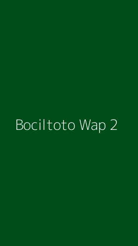 Tampilan Antarmuka Aplikasi Bociltoto Wap - 2