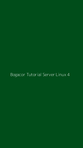 Tampilan Antarmuka Aplikasi Bogacor Tutorial Server Linux - 4