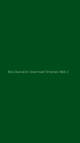 Tampilan Antarmuka Aplikasi Bola Duniaslot Download Template Web - 3
