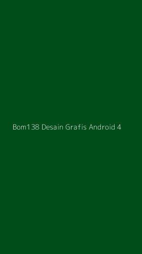 Tampilan Antarmuka Aplikasi Bom138 Desain Grafis Android - 4