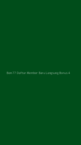 Tampilan Antarmuka Aplikasi Bom77 Daftar Member Baru Langsung Bonus - 4