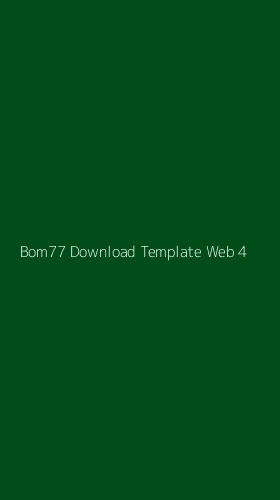 Tampilan Antarmuka Aplikasi Bom77 Download Template Web - 4