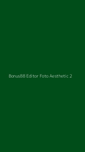 Tampilan Antarmuka Aplikasi Bonus88 Editor Foto Aesthetic - 2