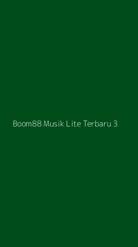 Tampilan Antarmuka Aplikasi Boom88 Musik Lite Terbaru - 3