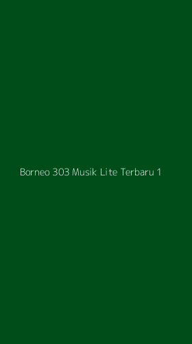 Tampilan Antarmuka Aplikasi Borneo 303 Musik Lite Terbaru - 1