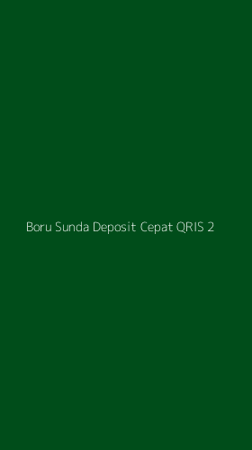 Tampilan Antarmuka Aplikasi Boru Sunda Deposit Cepat Qris - 2