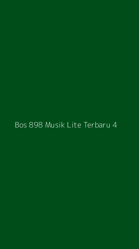 Tampilan Antarmuka Aplikasi Bos 898 Musik Lite Terbaru - 4