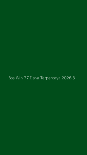 Tampilan Antarmuka Aplikasi Bos Win 77 Dana Terpercaya 2026 - 3