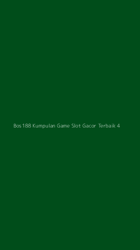 Tampilan Antarmuka Aplikasi Bos188 Kumpulan Game Slot Gacor Terbaik - 4