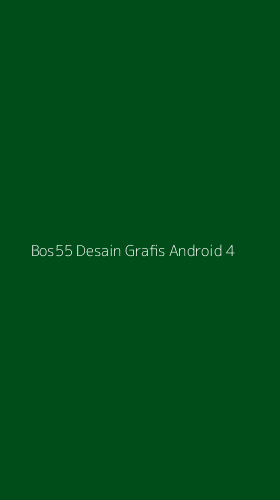 Tampilan Antarmuka Aplikasi Bos55 Desain Grafis Android - 4