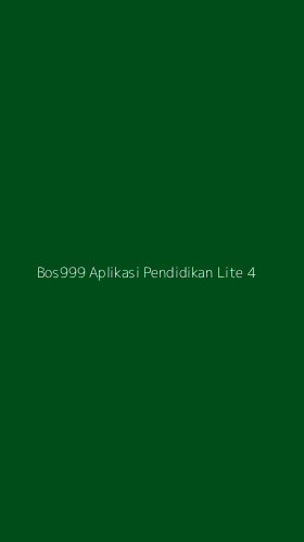 Tampilan Antarmuka Aplikasi Bos999 Aplikasi Pendidikan Lite - 4