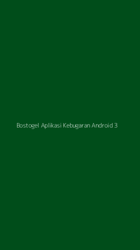 Tampilan Antarmuka Aplikasi Bostogel Aplikasi Kebugaran Android - 3