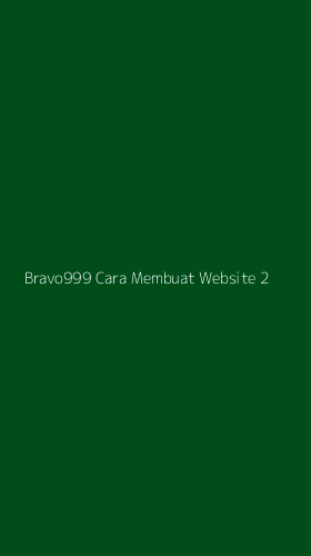 Tampilan Antarmuka Aplikasi Bravo999 Cara Membuat Website - 2