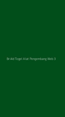 Tampilan Antarmuka Aplikasi Bri4d Togel Alat Pengembang Web - 3