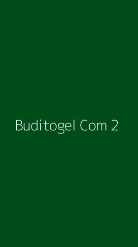 Tampilan Antarmuka Aplikasi Buditogel Com - 2