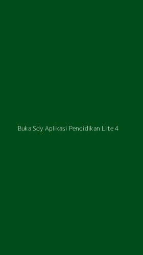 Tampilan Antarmuka Aplikasi Buka Sdy Aplikasi Pendidikan Lite - 4