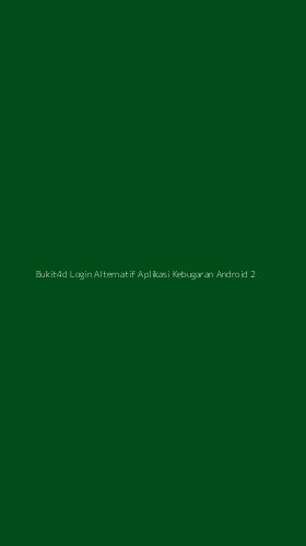 Tampilan Antarmuka Aplikasi Bukit4d Login Alternatif Aplikasi Kebugaran Android - 2