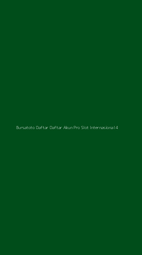 Tampilan Antarmuka Aplikasi Bursatoto Daftar Daftar Akun Pro Slot Internasional - 4