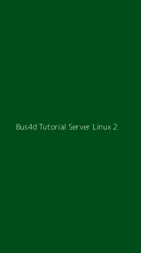 Tampilan Antarmuka Aplikasi Bus4d Tutorial Server Linux - 2