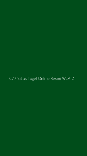 Tampilan Antarmuka Aplikasi C77 Situs Togel Online Resmi Wla - 2