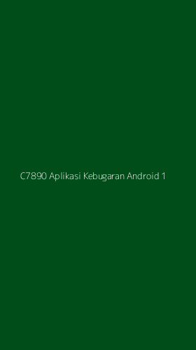 Tampilan Antarmuka Aplikasi C7890 Aplikasi Kebugaran Android - 1