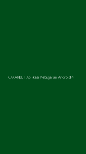 Tampilan Antarmuka Aplikasi Cakarbet Aplikasi Kebugaran Android - 4