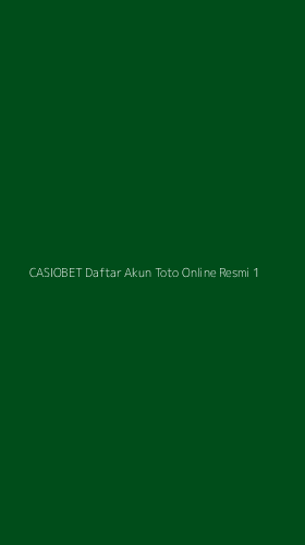 Tampilan Antarmuka Aplikasi Casiobet Daftar Akun Toto Online Resmi - 1