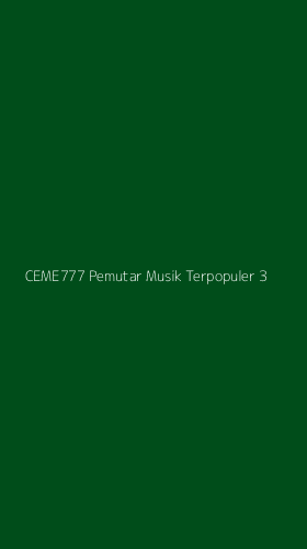 Tampilan Antarmuka Aplikasi Ceme777 Pemutar Musik Terpopuler - 3