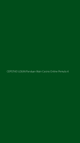 Tampilan Antarmuka Aplikasi Cepot4d Login Panduan Main Casino Online Pemula - 4