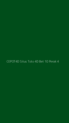 Tampilan Antarmuka Aplikasi Cepot4d Situs Toto 4d Bet 10 Perak - 4