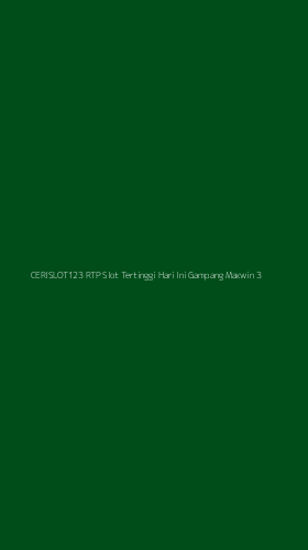 Tampilan Antarmuka Aplikasi Cerislot123 Rtp Slot Tertinggi Hari Ini Gampang Maxwin - 3