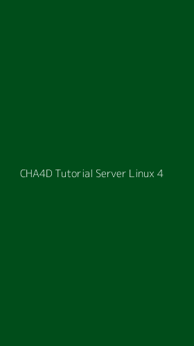 Tampilan Antarmuka Aplikasi Cha4d Tutorial Server Linux - 4