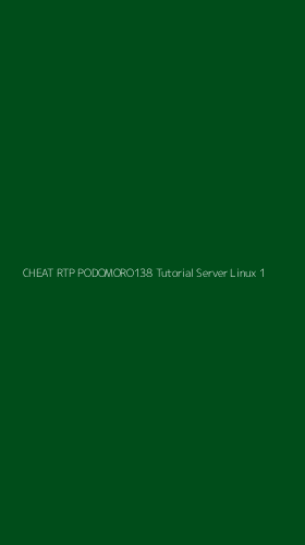 Tampilan Antarmuka Aplikasi Cheat Rtp Podomoro138 Tutorial Server Linux - 1
