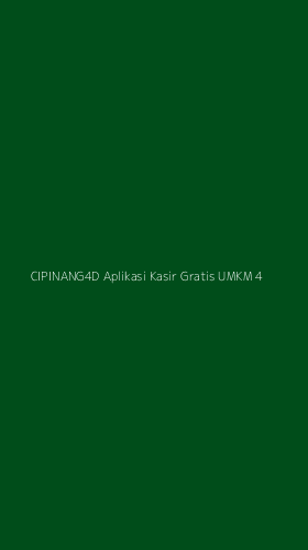 Tampilan Antarmuka Aplikasi Cipinang4d Aplikasi Kasir Gratis Umkm - 4