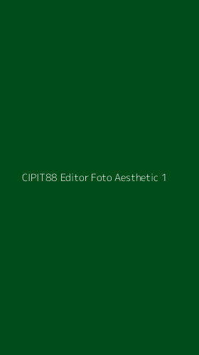 Tampilan Antarmuka Aplikasi Cipit88 Editor Foto Aesthetic - 1