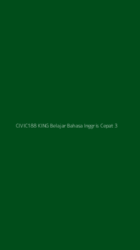 Tampilan Antarmuka Aplikasi Civic188 King Belajar Bahasa Inggris Cepat - 3