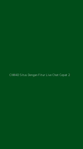 Tampilan Antarmuka Aplikasi Ciwi4d Situs Dengan Fitur Live Chat Cepat - 2