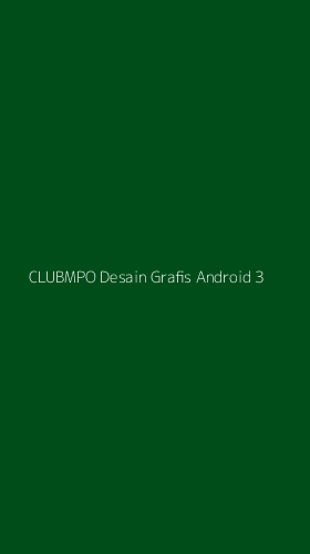 Tampilan Antarmuka Aplikasi Clubmpo Desain Grafis Android - 3